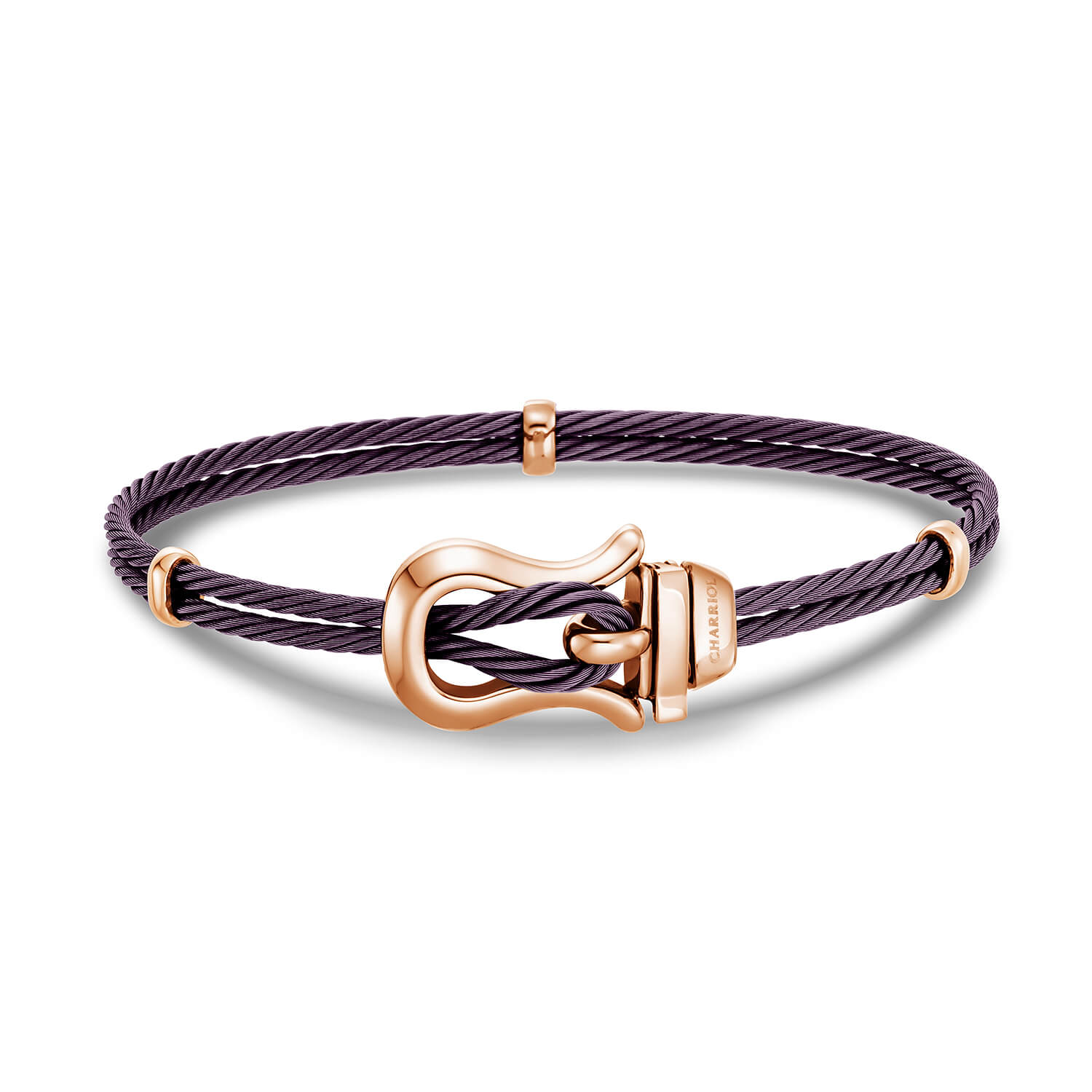 Purple 2mm_Rose Gold