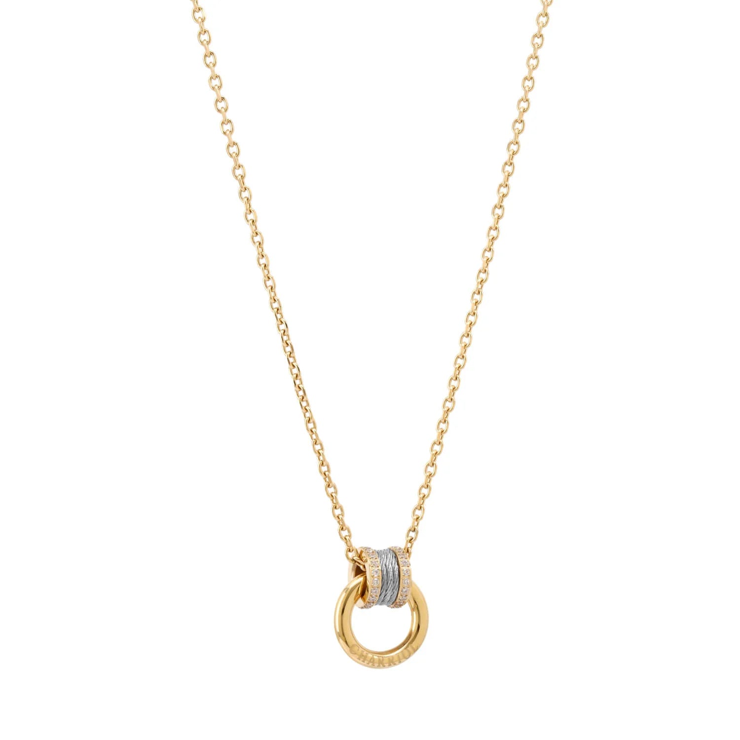 Yellow gold thin chain_42